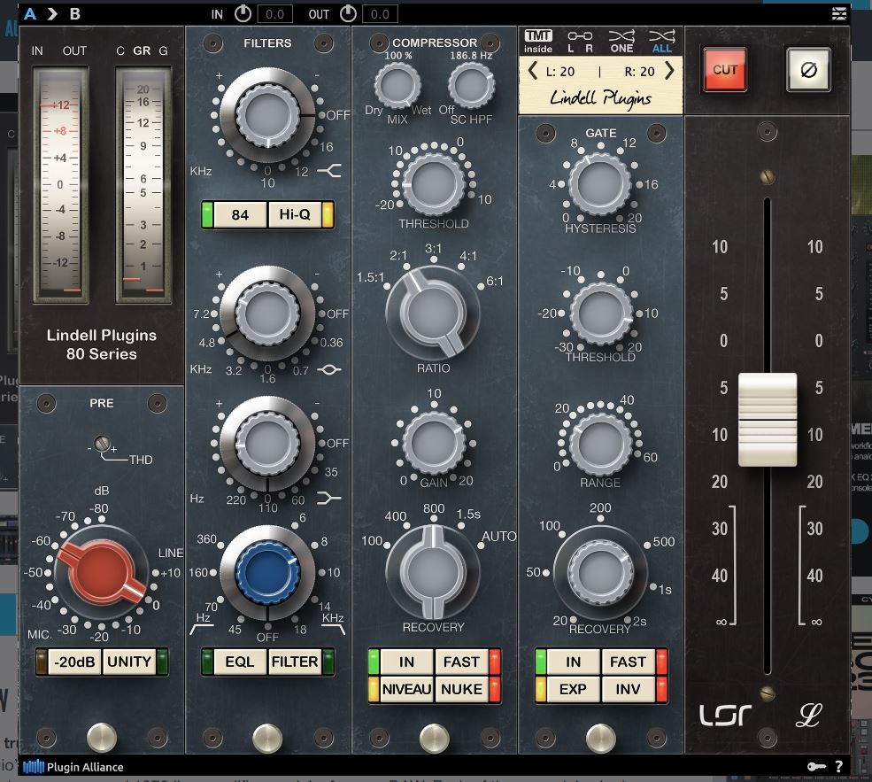 Plugin Alliance Lindell Audio 80 Series